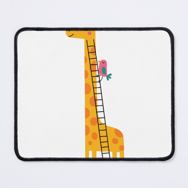Item preview, Cute Cartoon Giraffe and Bird designed and sold by OlhaDreamArt.