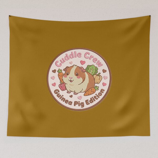 Item preview, Guinea Pig Lover Gift – “Cuddle Crew” Cute Guinea Pig Cartoon Design. designed and sold by UniqueArtsOnly.