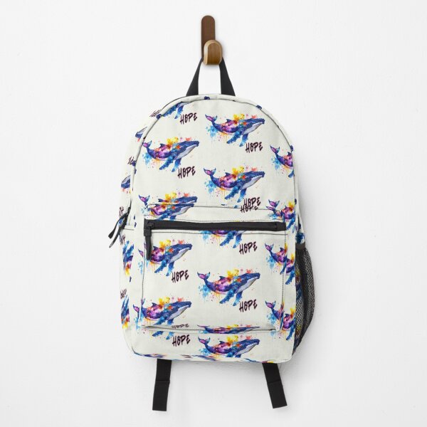 Item preview, Hope, the humpback whale in the Baltic Sea near Poel, in colorful print designed and sold by LiskoDesign.