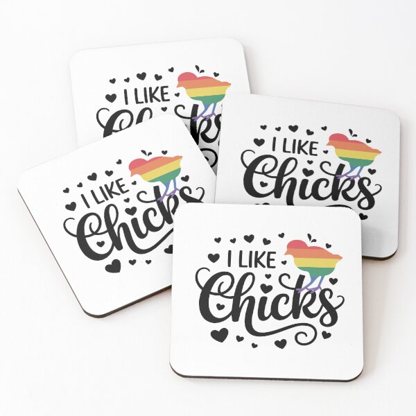 Item preview, Rainbow Pride Chick Vinyl Sticker - LGBTQ+ designed and sold by KrisGraphic45.