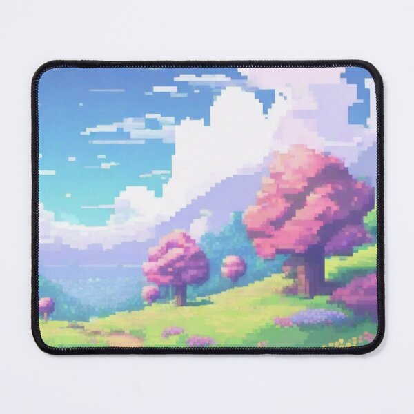 Item preview, Pastel Pixel Gaming Landscapes Boom Boom Ink designed and sold by BoomBoomInk.