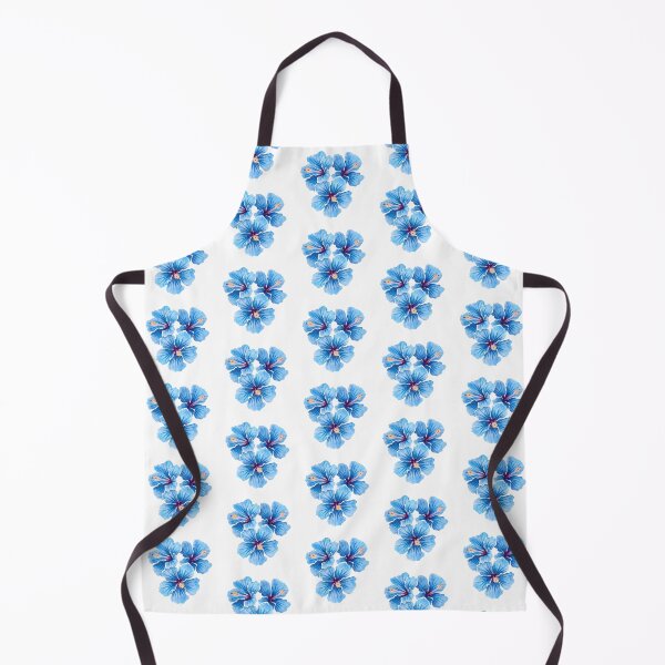 Item preview, Blue hibiscus flower watercolor painting  designed and sold by uunaa.