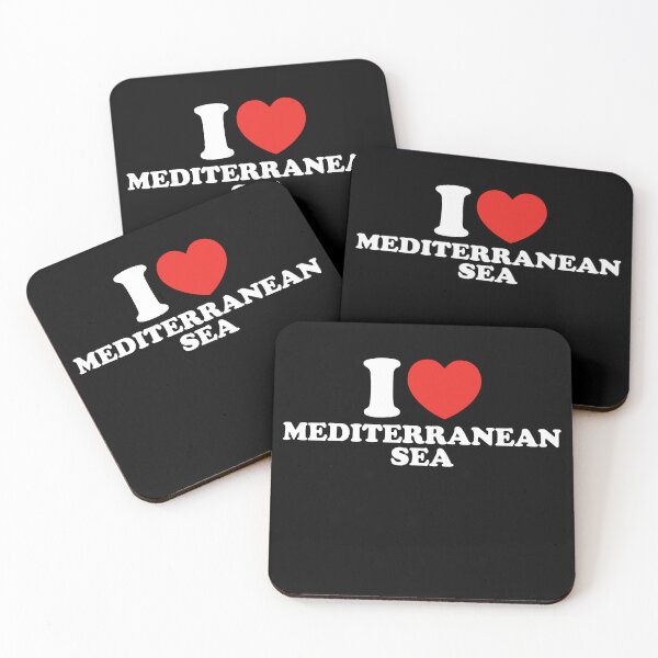 Item preview, I Love Mediterranean Sea designed and sold by shitpostee.