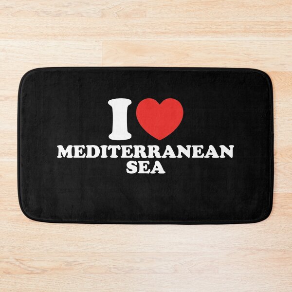 Item preview, I Love Mediterranean Sea designed and sold by shitpostee.