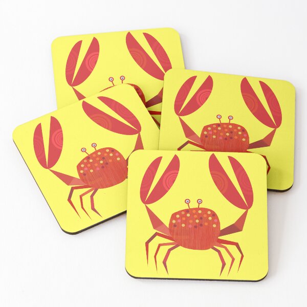 Item preview, Vibrant Red Crab designed and sold by Andrew  Hitchen.