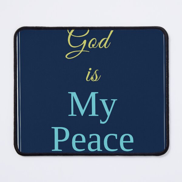 Item preview, God is my peace designed and sold by FaithVerseDesigns.