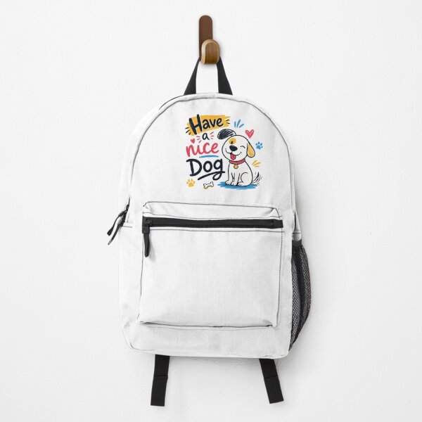 Item preview, Have a Nice Dog – Colorful Cute Line Art Puppy Design designed and sold by Newthingzy.