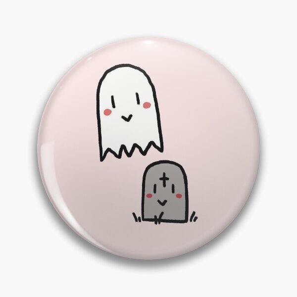 Item preview, Ghost floating out of a grave designed and sold by LynnStarfish.
