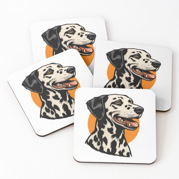 Item preview, Dalmatian Charm in Bold Contrast designed and sold by ForeverPrintsOK.