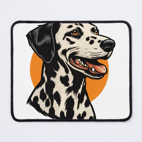 Item preview, Dalmatian Charm in Bold Contrast designed and sold by ForeverPrintsOK.