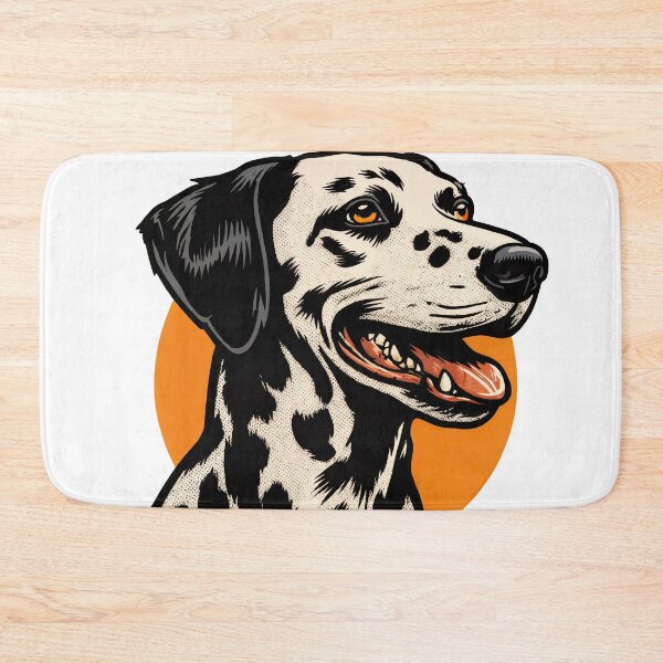Item preview, Dalmatian Charm in Bold Contrast designed and sold by ForeverPrintsOK.