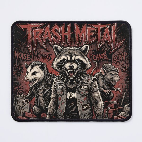 Item preview, Trash Metal Urban Decay: The Scavenger Tour '97 Concert Poster designed and sold by Joruproyect.