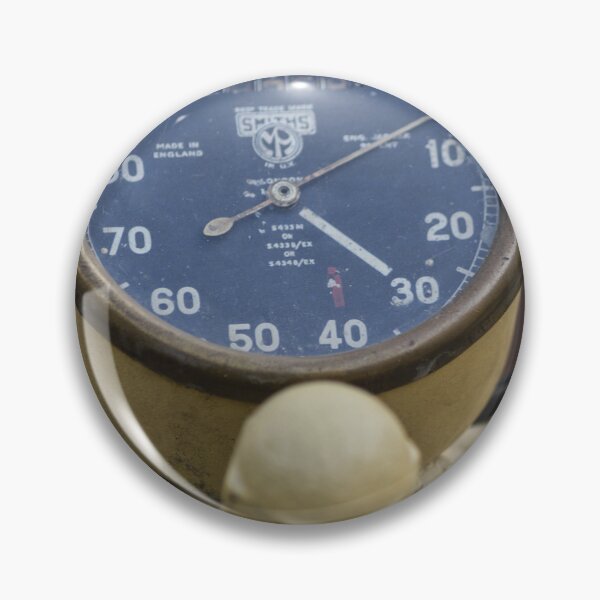 Item preview, Vintage Motorcycle Speedometer And Gauge Close-Up On Rusty Yellow Classic Bike Dashboard designed and sold by Nmallia.