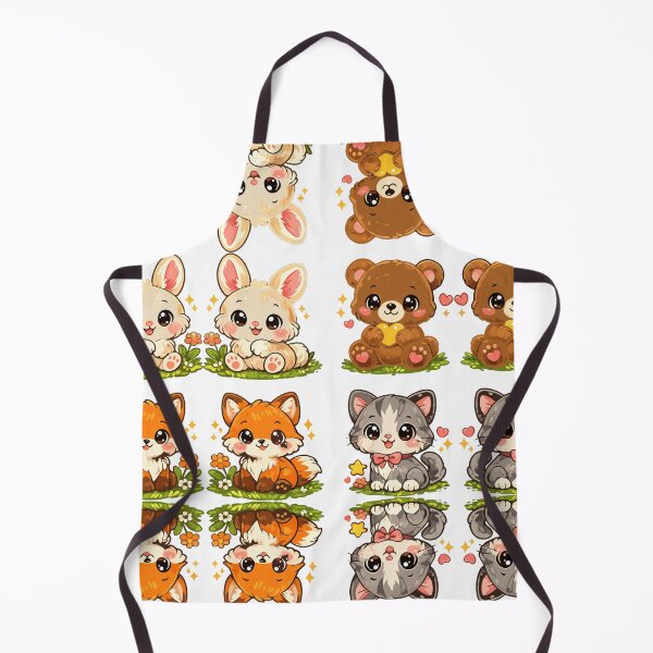 Item preview, Meadow Friends Quartet designed and sold by inkioboutique.