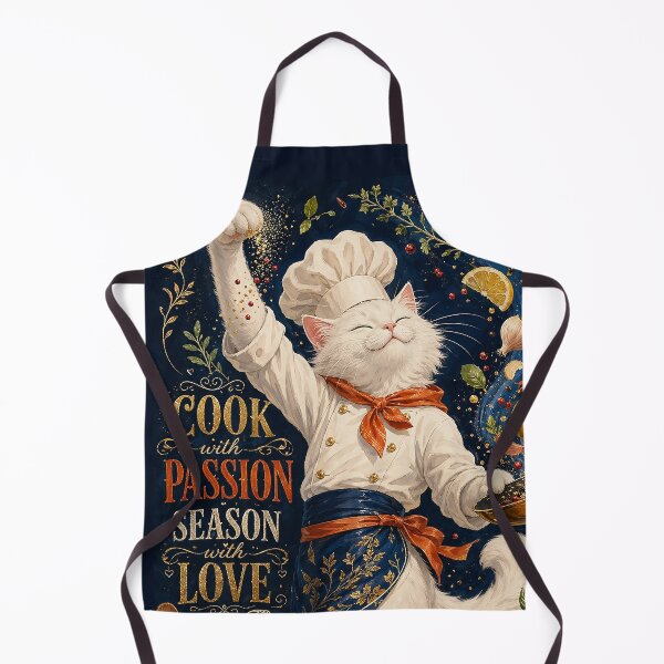 Item preview, The Passionate Seasoning: Cook with Love designed and sold by CataosMeow.