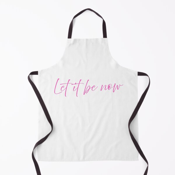 Item preview, Let It Be Now Pink Script Typography Minimal Aesthetic Quote Design designed and sold by onubi.