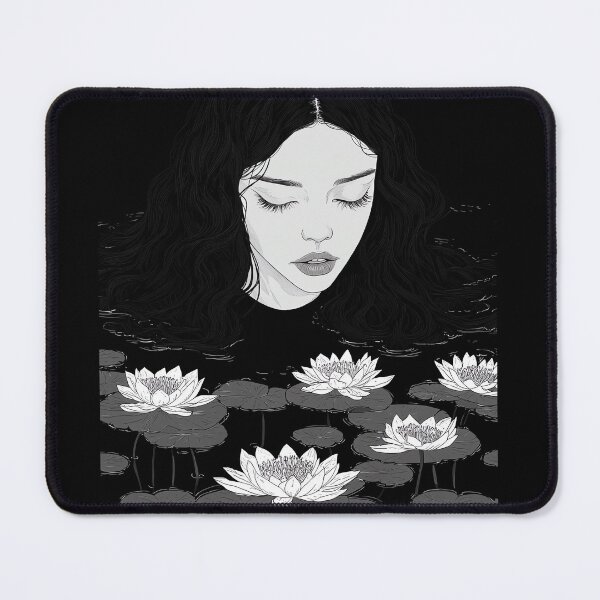 Item preview, Nocturnal Nymph in the Lily Pond designed and sold by Banal25.