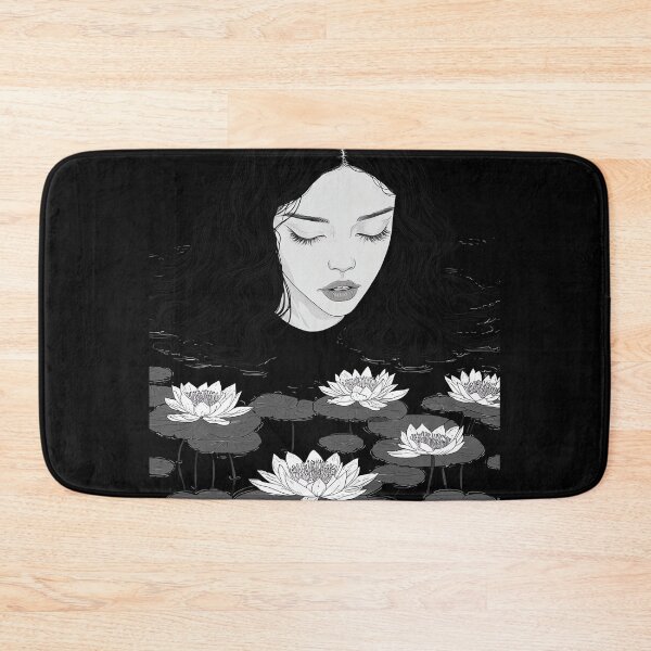 Item preview, Nocturnal Nymph in the Lily Pond designed and sold by Banal25.