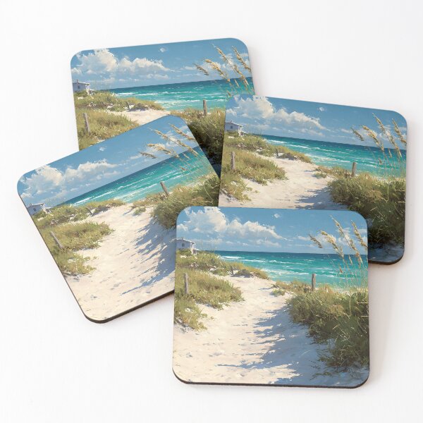 Item preview, 30A Florida Dunes Beach Path Ocean Horizon designed and sold by daila70.
