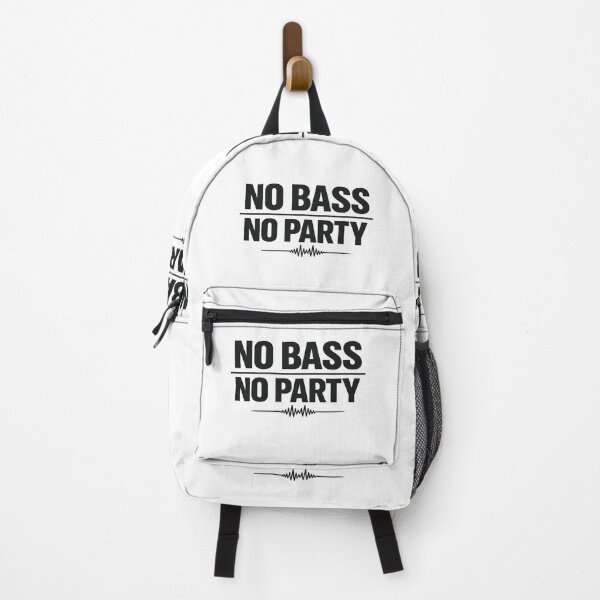 Item preview, No Bass No Party designed and sold by  ZenRave Designs.