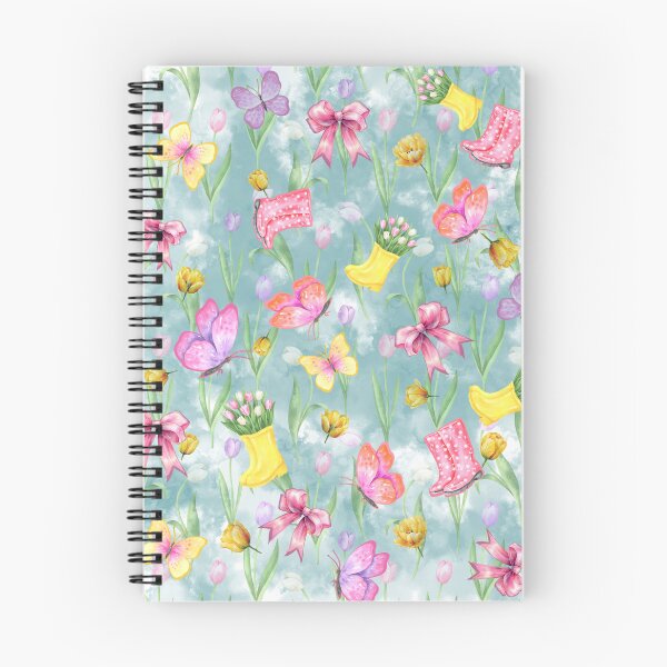 Item preview, Rain boots, Flowers and Butterflies designed and sold by LinaVP.