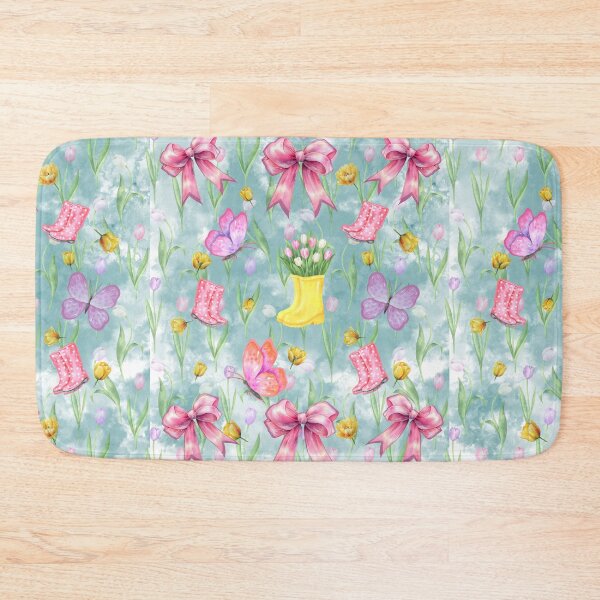 Item preview, Rain boots, Flowers and Butterflies  designed and sold by LinaVP.
