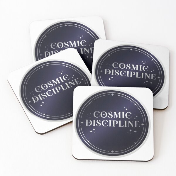 Item preview, Cosmic Discipline – Minimal Space Mindset Typography Design designed and sold by Altair_.