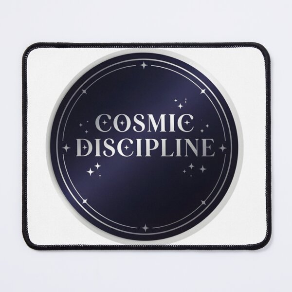 Item preview, Cosmic Discipline – Minimal Space Mindset Typography Design designed and sold by Altair_.