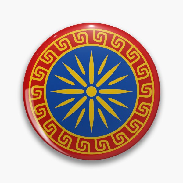 Item preview, Vergina sun red halo designed and sold by Provinces de France.