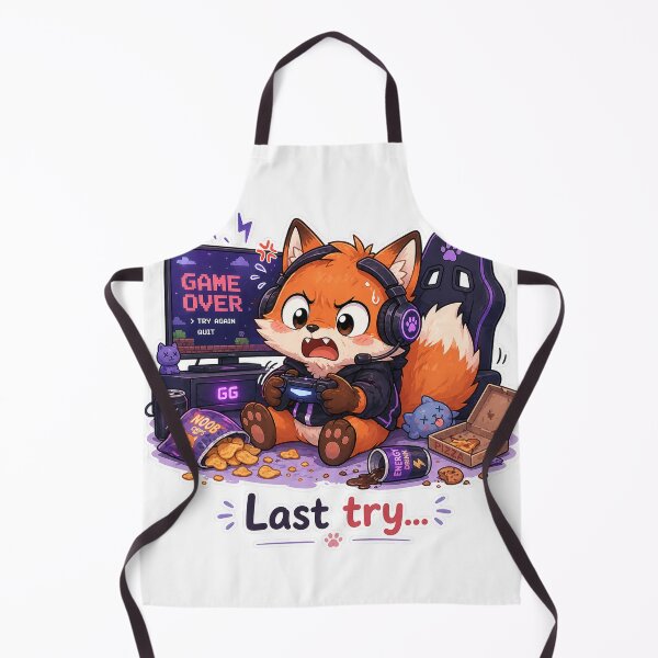 Item preview, Fox Gamer Last Try Rage Quit Moment designed and sold by Sadia Jannat.