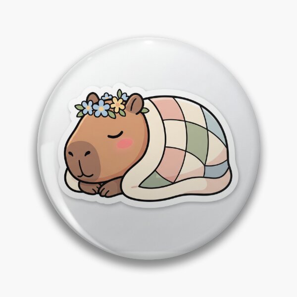 Item preview, Cozy Sleepy Capybara designed and sold by Bitor.