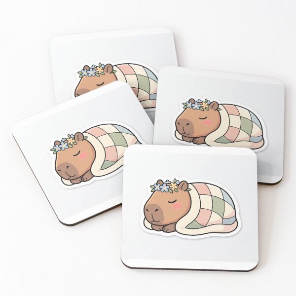 Item preview, Cozy Sleepy Capybara designed and sold by Bitor.