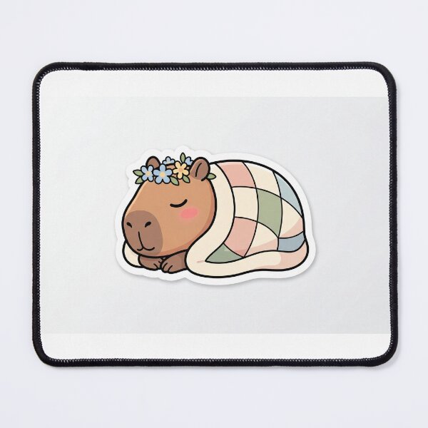 Item preview, Cozy Sleepy Capybara designed and sold by Bitor.