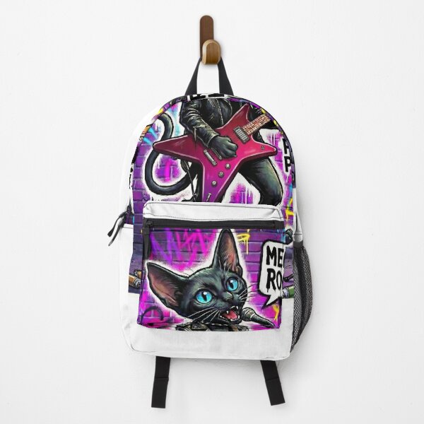 Item preview, Cat rock guitarist. designed and sold by design7mylavica.