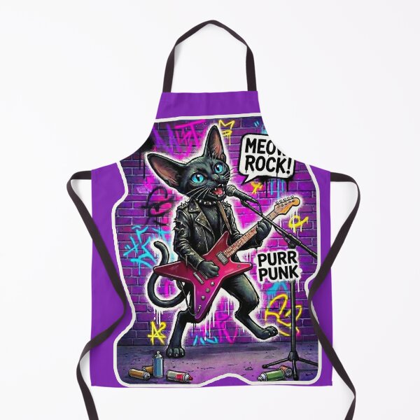 Item preview, Cat rock guitarist. designed and sold by design7mylavica.