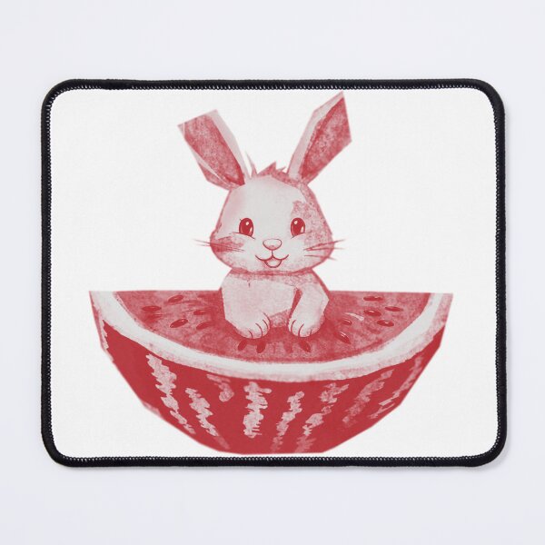 Item preview, Cute Bunny Inside Watermelon designed and sold by kinpirks.