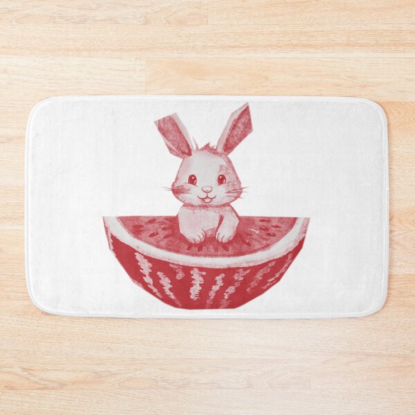 Item preview, Cute Bunny Inside Watermelon designed and sold by kinpirks.