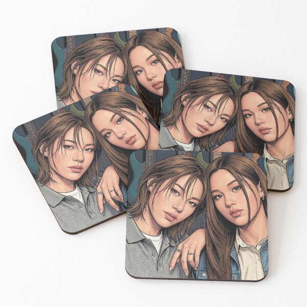 Item preview, EmiBonnie Relaxed GL Series Lgbtq+ Romance Love Bffs designed and sold by Mind Space.