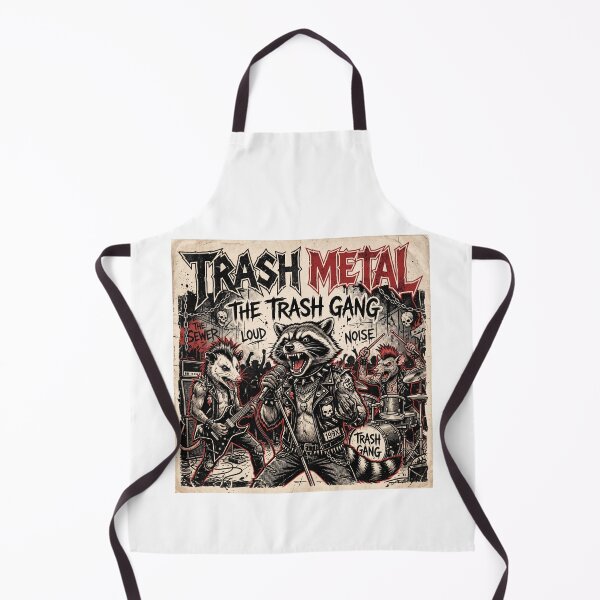 Item preview, The Trash Gang: Loud & Heavy Trash Metal Concert Poster designed and sold by Joruproyect.