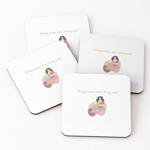 Item preview, Strong Moms Raise Strong Souls – Empowering Motherhood Design designed and sold by gluxdesing.