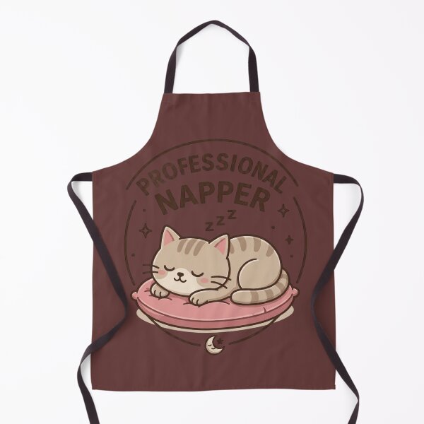 Item preview, Funny Sleeping Cat Illustration designed and sold by Log77.