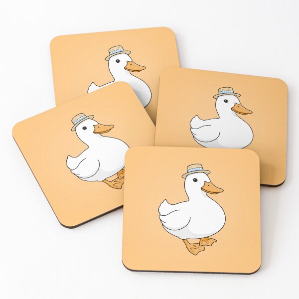 Item preview, Duck With A Hat designed and sold by Krameri Creations.