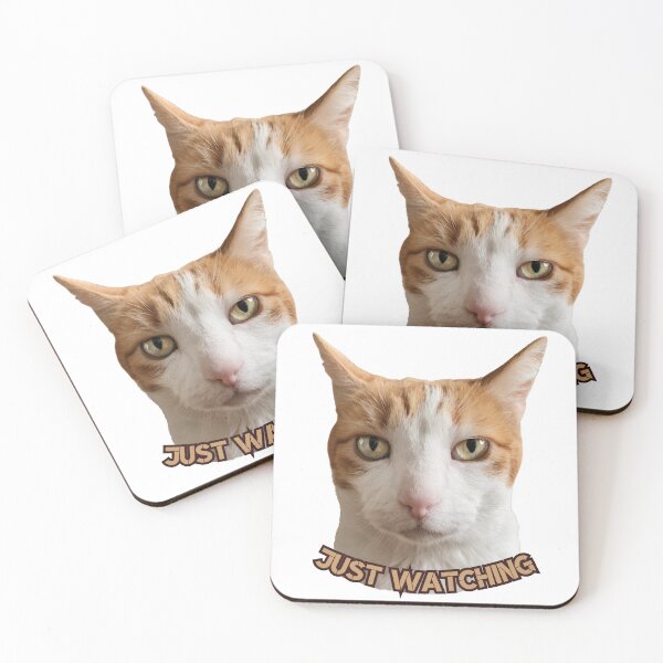 Item preview, Judging Just Watching Cat Face designed and sold by AnaPixMar.