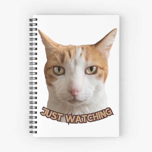 Item preview, Judging Just Watching Cat Face designed and sold by AnaPixMar.