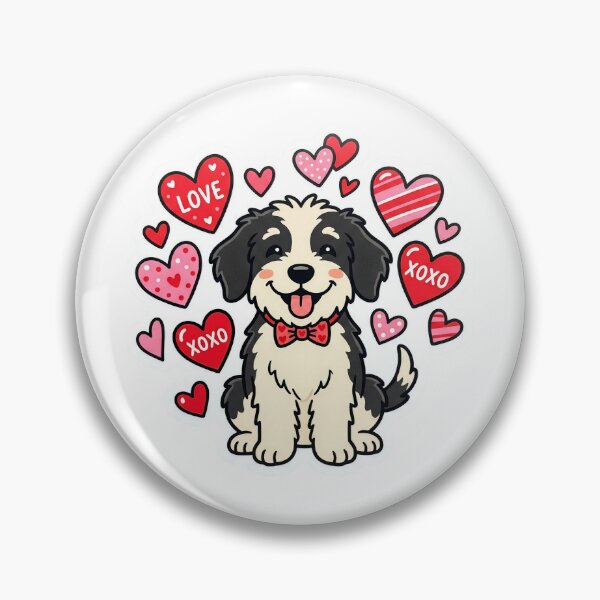 Item preview, Puppy Love Valentine designed and sold by TheAYA.