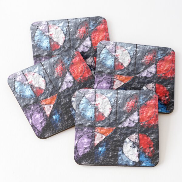 Item preview, Abstract Fluidic Texture RG  colorful geometric abstract design designed and sold by SmashingDeals.
