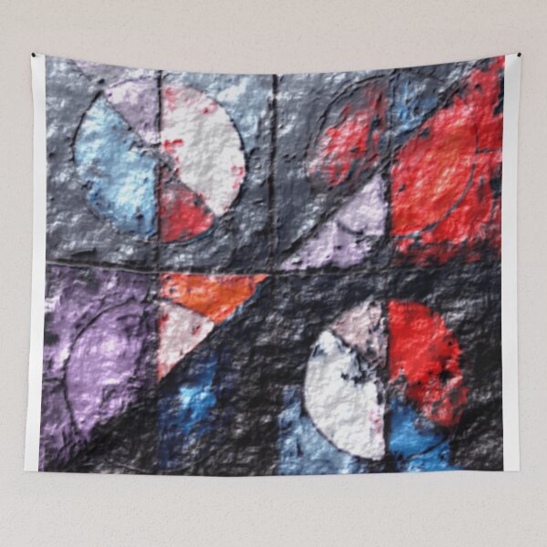 Item preview, Abstract Fluidic Texture RG  colorful geometric abstract design designed and sold by SmashingDeals.