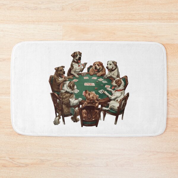 Item preview, Dogs Playing Poker Game Gift designed and sold by Thread&Fable.