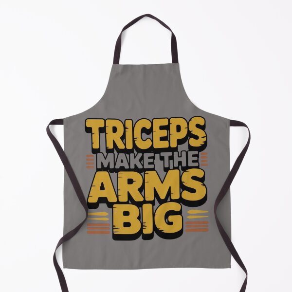 Item preview, Triceps Make the Arms Big – Gym Motivation Workout Design designed and sold by Sparkofart07.