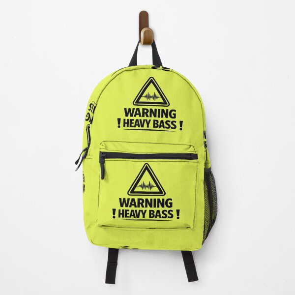 Item preview, Warning Heavy Bass designed and sold by  ZenRave Designs.
